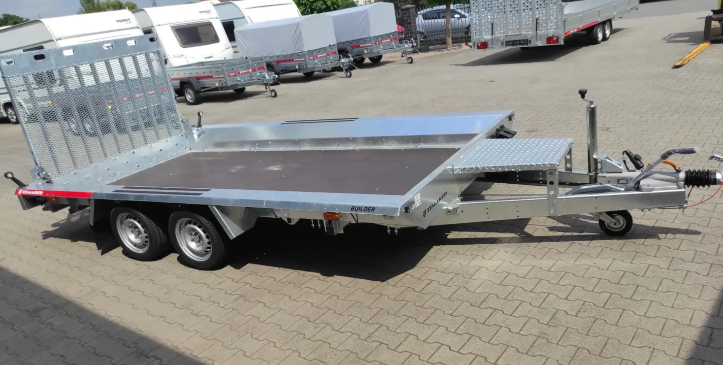 Prikolica za bager Temared Builder 40182 3,5-tonska - Image 3