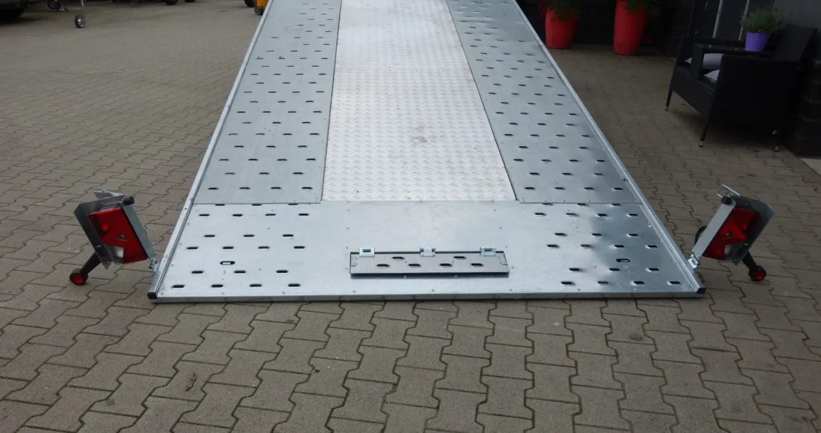 Temared 48203 Prikolica za avto 3500 kg Transporter avtomobilov 4,8 m - Image 8