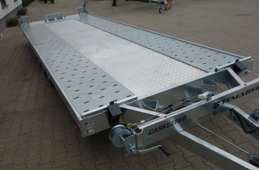 Temared 48203 Prikolica za avto 3500 kg Transporter avtomobilov 4,8 m - Image 5