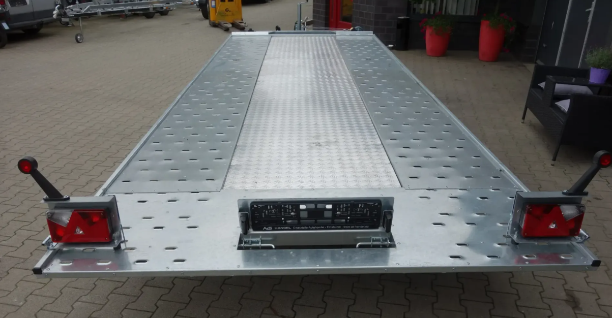 Temared 48203 Prikolica za avto 3500 kg Transporter avtomobilov 4,8 m - Image 9